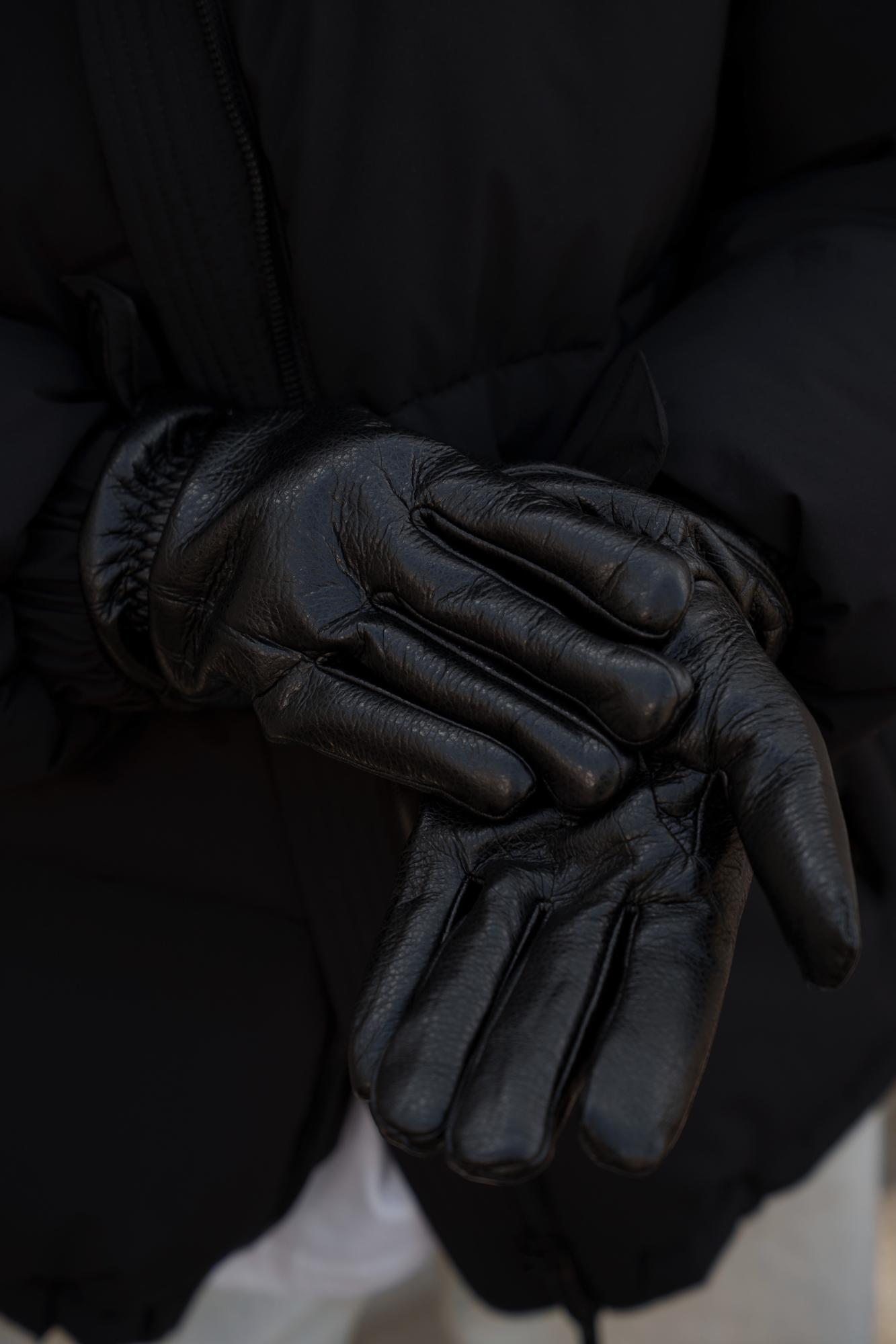 Перчатки зимние сенсорные Without Brand Tomy 1-59 кожаные L Black (L8055908) - фото 8 Перчатки зимние сенсорные Without Brand Tomy 1-59 кожаные L Black (L8055908) - фото 8