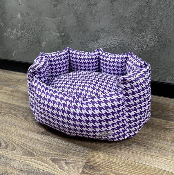 Лежак для котів та собак Comfort Home модель 2 Ripples 70х50 см