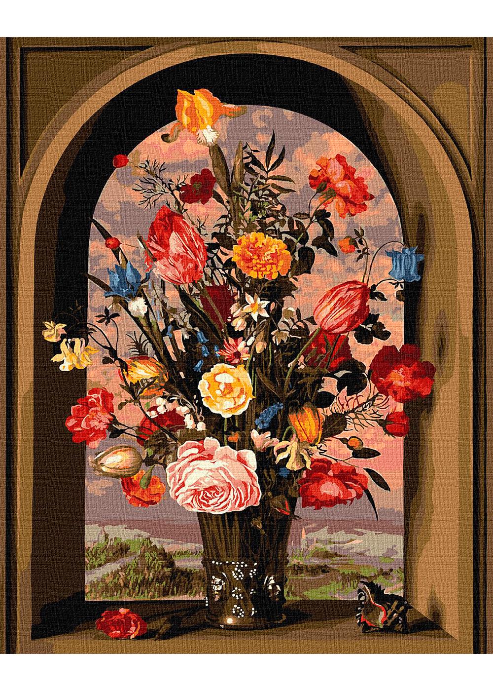 Картина по номерам Идейка Композиция из цветов 40х50 см (KHO2075)