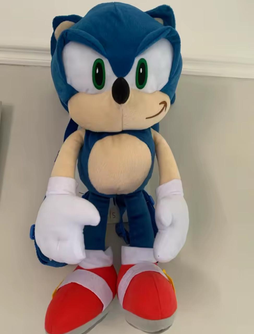 М'яка іграшка рюкзак їжак Сонік - фото 2