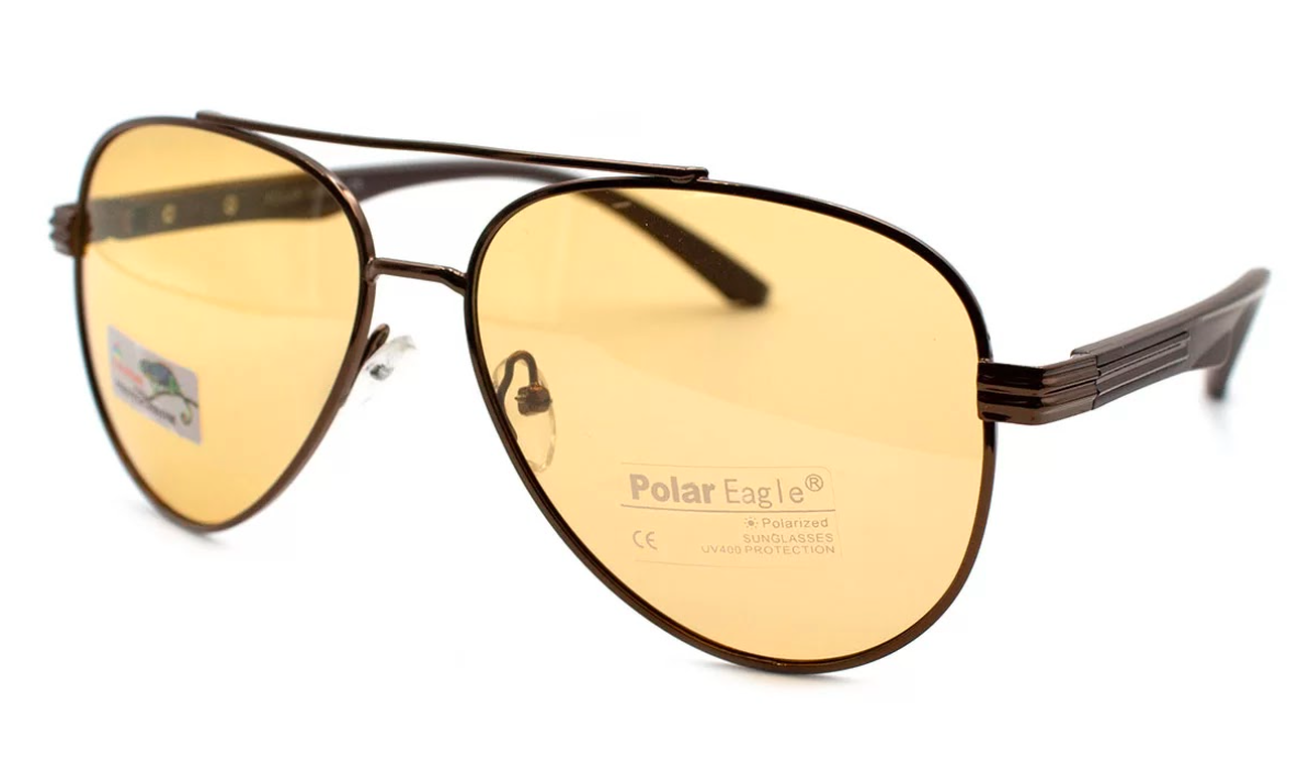 Очки фотохромные с поляризацией Polar Eagle PE8440-C2 Photochromic Бронзовый