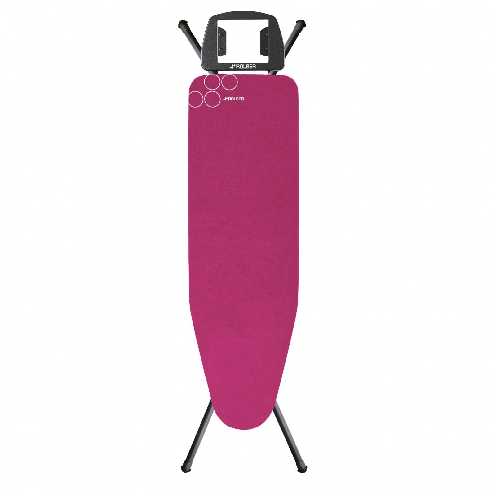 Доска гладильная Rolser K-S Black Tube 110х32 см Cotо/Fucsia (K04016-2091)