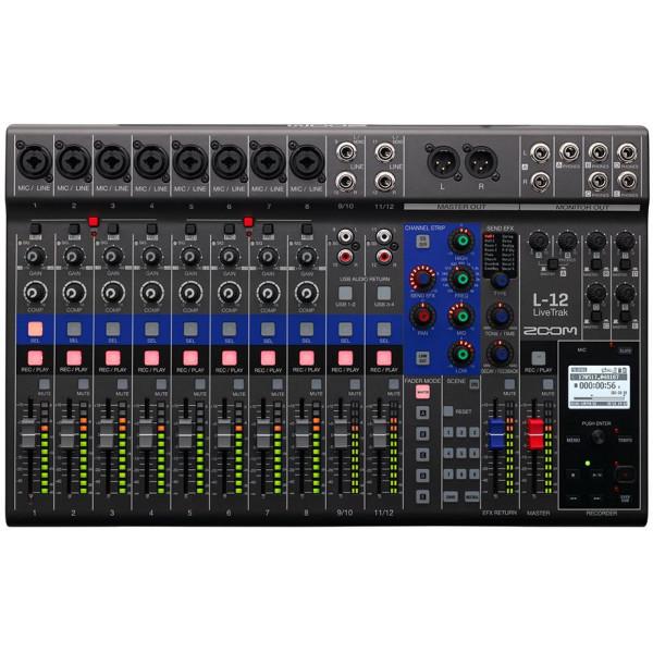 DJ-микшер Zoom LiveTrak L-12 - фото 3