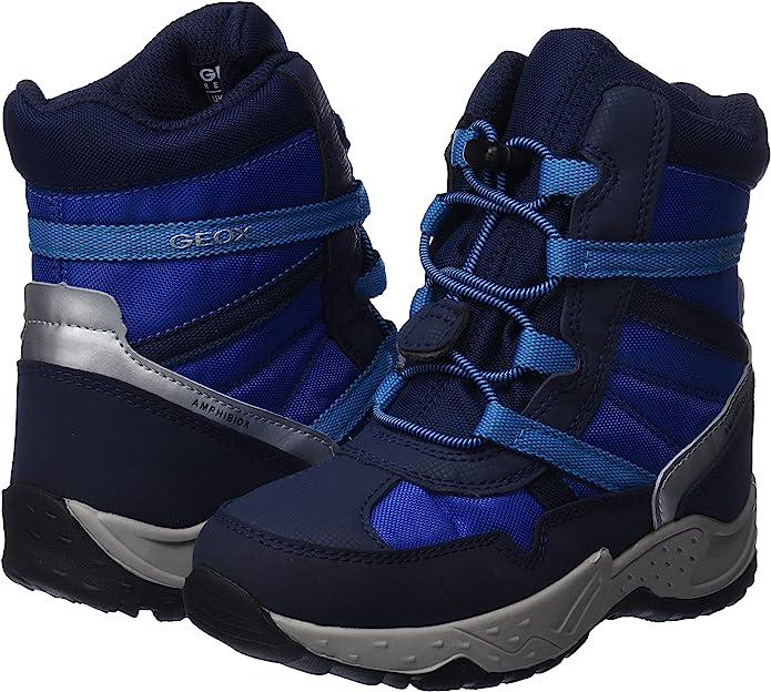 Ботинки зимние Geox J Sentiero р. EUR 31 Navy / Royal (11317605)