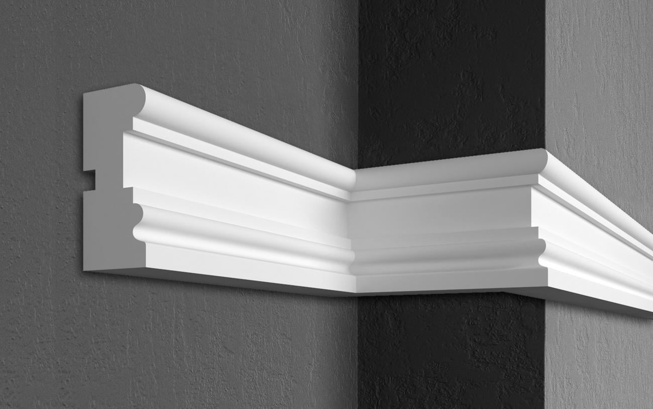 Карниз Prestige decor MC 108 без покрытия 100x45 мм 2000 мм (12370247)