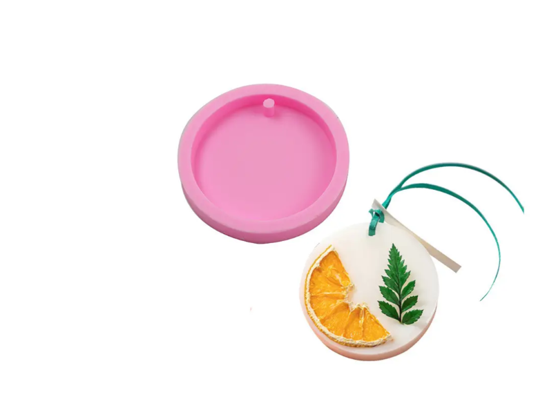 Молд силіконовий для брелка 4 см Рожевий (41162) - фото 3 Молд силіконовий для брелка 4 см Рожевий (41162) - фото 3