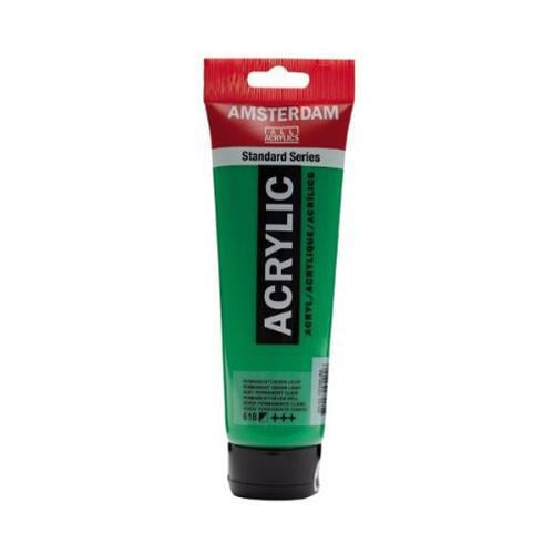 Краска акриловая Amsterdam Royal Talens 250 мл 618 Перманентный зеленый светлый (Az-195424)