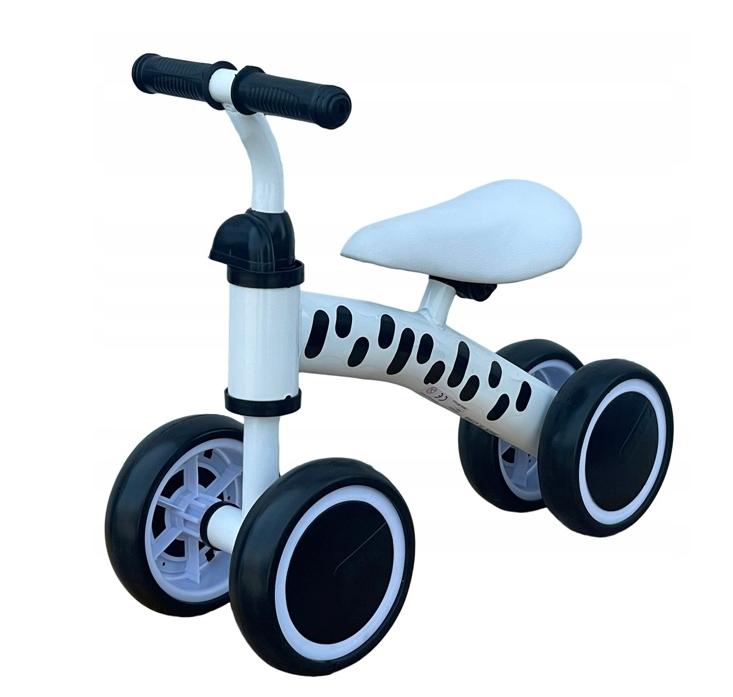 Детский беговел Xtrike со стальной рамой до 2 лет с ремнем для переноски Белый (21833)