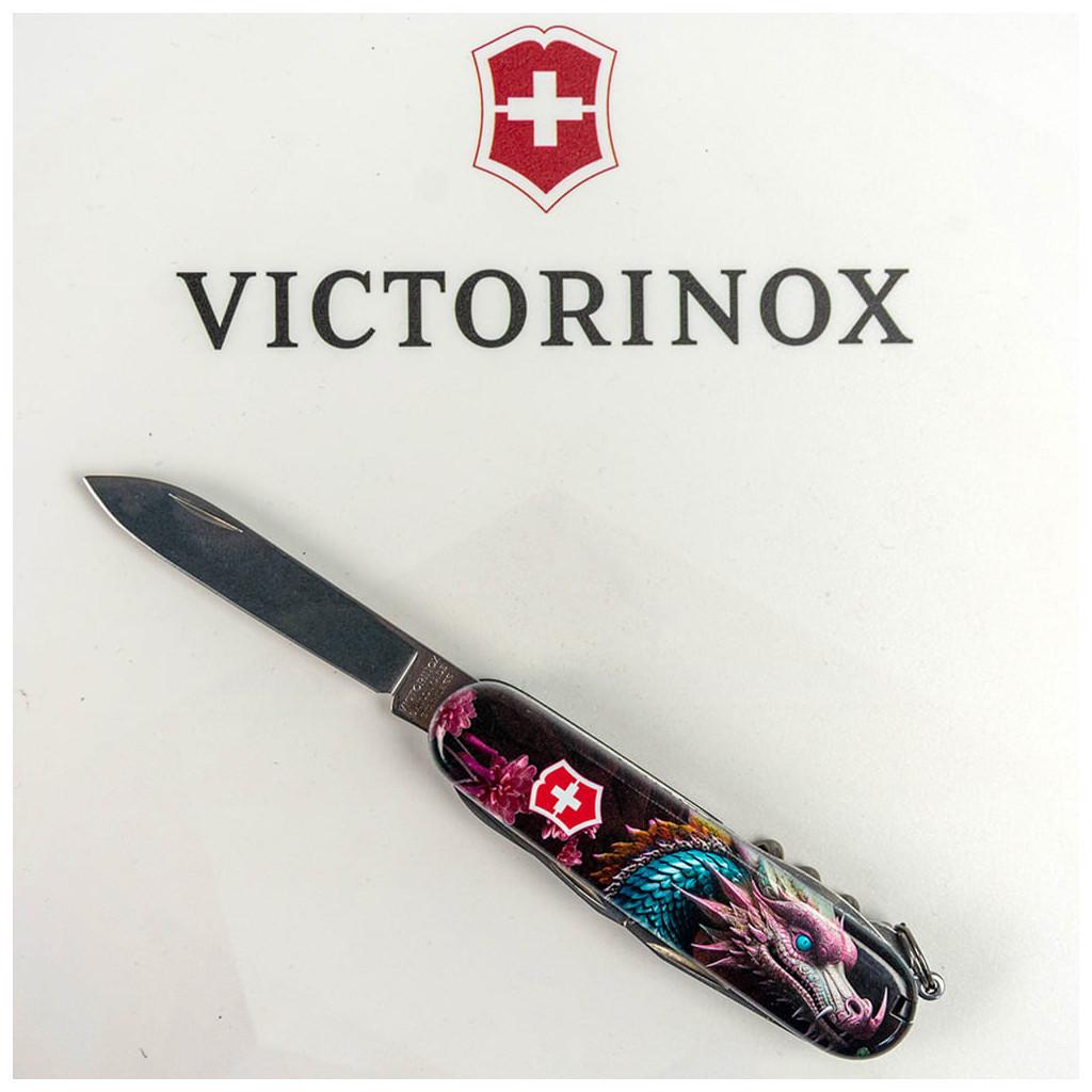 Нож складной Victorinox Climber Zodiac Лазурный дракон (m344084) - фото 5 Нож складной Victorinox Climber Zodiac Лазурный дракон (m344084) - фото 5
