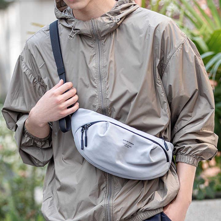 Сумка через плече Mark Ryden MR520 вологонепроникна Сірий (2404) - фото 4 Сумка через плече Mark Ryden MR520 вологонепроникна Сірий (2404) - фото 4