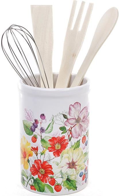 Подставка-стакан для кухонных инструментов Яркое Лето 5 пр. (BD-844-851)