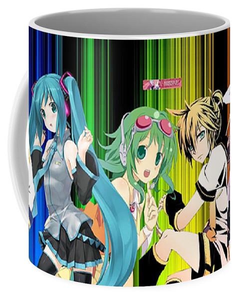 Чашка Вокалоиды Vocaloid Хацунэ Мику Hatsune Miku Добро пожаловать VC - фото 3
