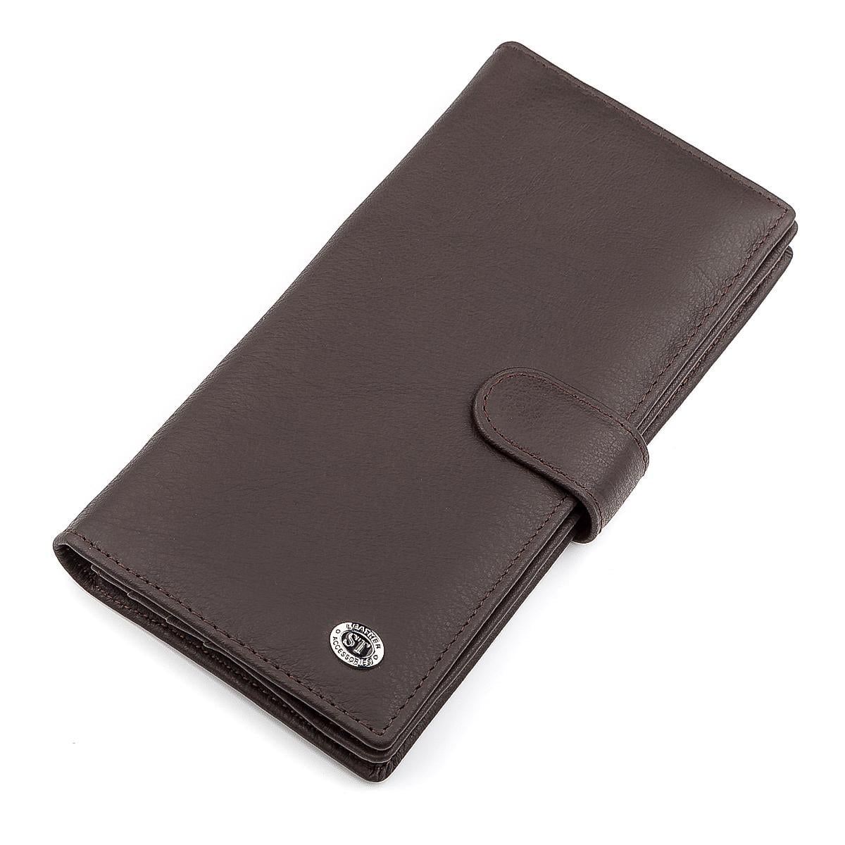 Мужчина купюрник ST Leather 18366 кожа Коричневый (23465)