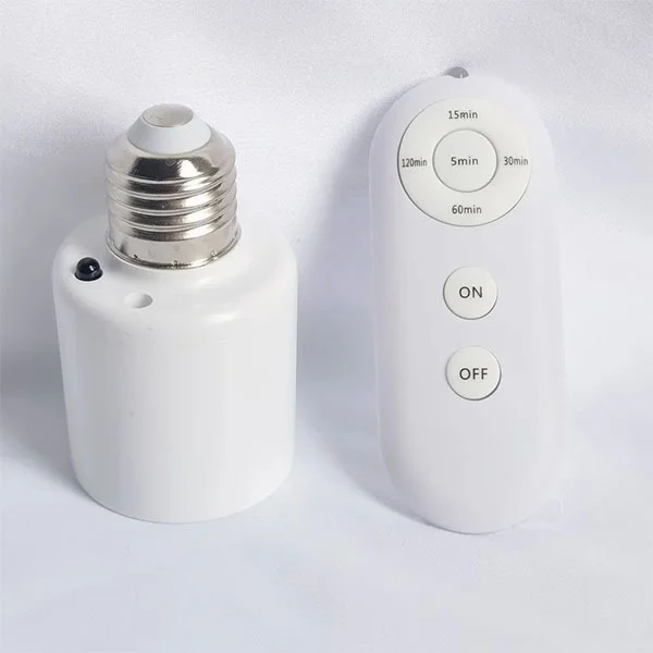 Патрон для лампочки поддерживает LED и лампы накаливания со стандартным цоколем E27 (C01396) - фото 2