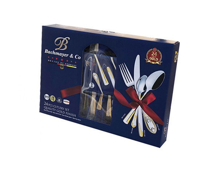 Столовый набор Bachmayer Rome Gold 24 пр. (f6f39c72)
