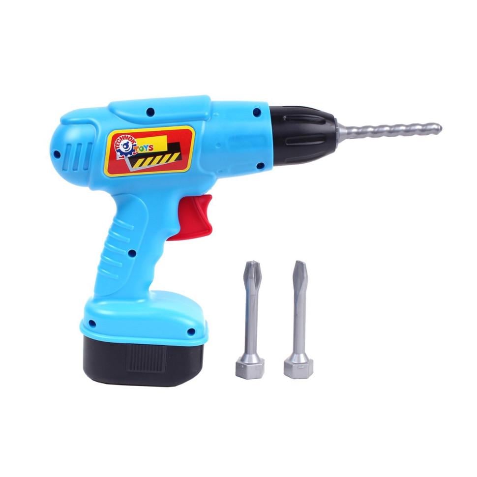 Набор игровой Технок дрель с шестеренным механизмом Разноцветный (IG-173-N-597) Набор игровой Технок дрель с шестеренным механизмом Разноцветный (IG-173-N-597)