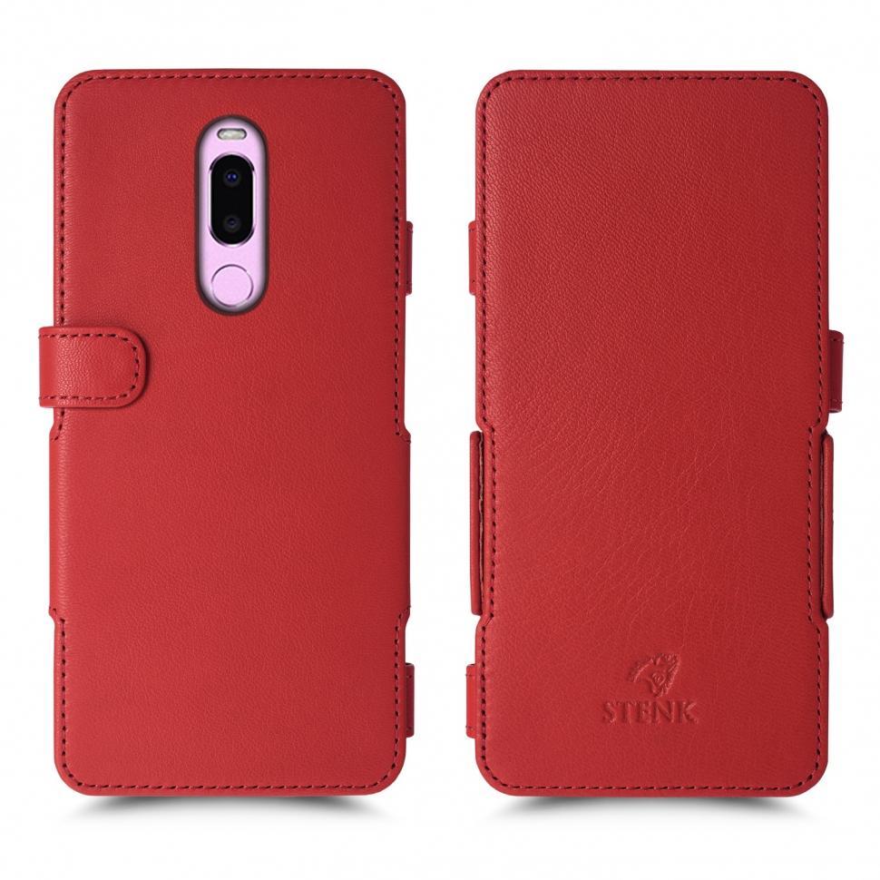 Чехол книжка Stenk Prime для Meizu Note 8 Красный (62122)