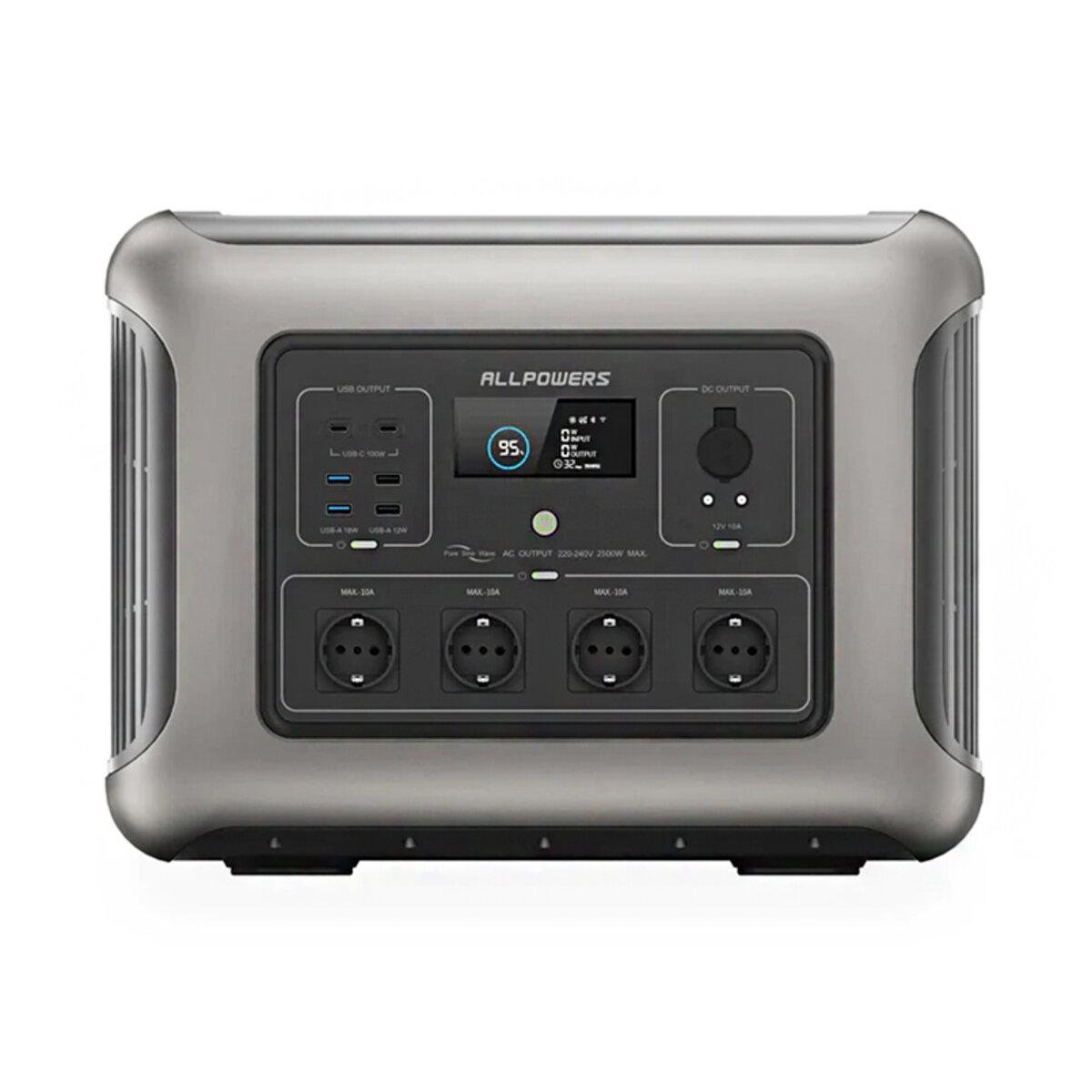 Зарядная станция ALLPOWERS R2500 LiFePO4 - фото 5 Зарядная станция ALLPOWERS R2500 LiFePO4 - фото 5