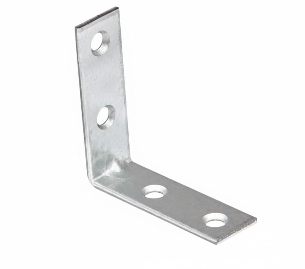 Кутник з'єднувальний вузький жовтий цинк 150х150х25х5 мм (7233) Кутник з'єднувальний вузький жовтий цинк 150х150х25х5 мм (7233)