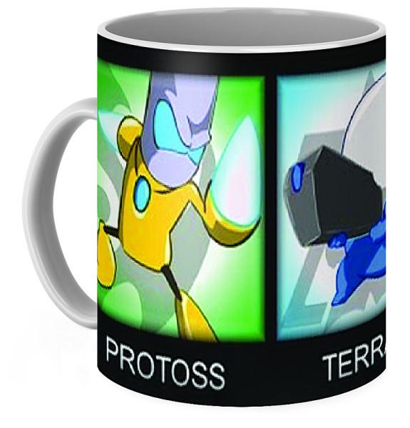 Чашка Старкрафт Protos Terran Zero