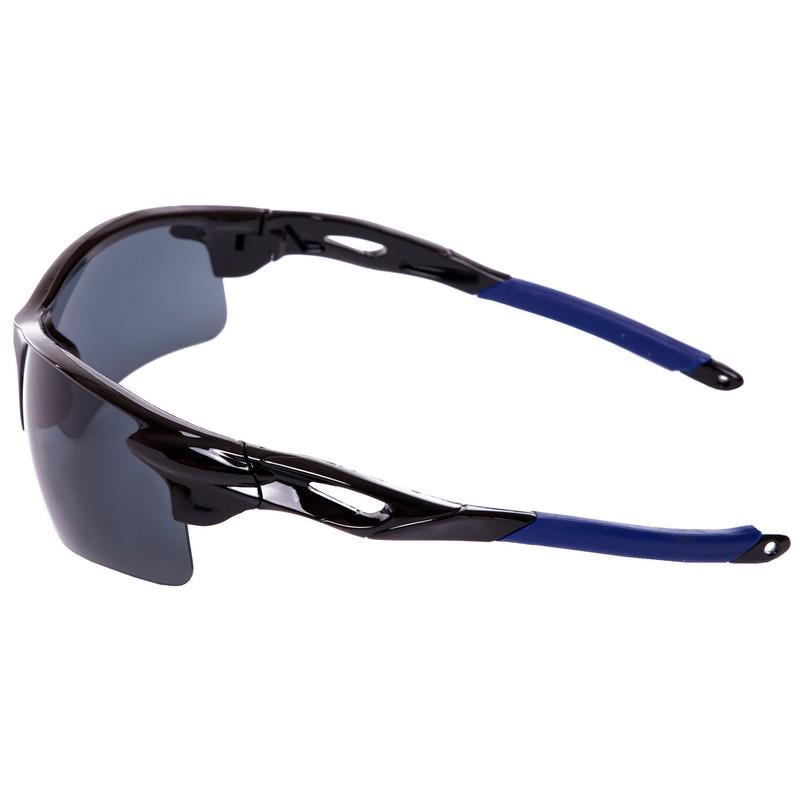 Спортивні сонцезахисні окуляри OAKLEY Чорний (MS-2496) - фото 3