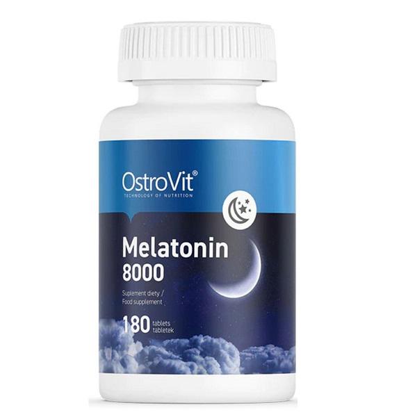 Мелатонин для спорта Ostrovit Melatonin 8000 180 таблеток (000021019)