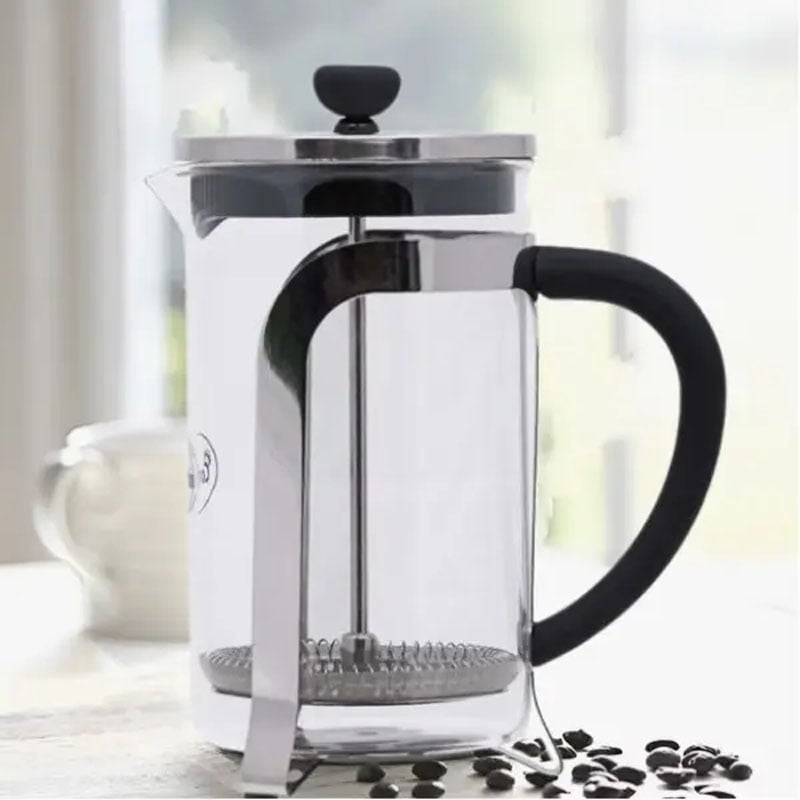 Заварник Con Brio CB-5580 френч-прес 800 мл Нержавіюча сталь (26202672) - фото 2 Заварник Con Brio CB-5580 френч-прес 800 мл Нержавіюча сталь (26202672) - фото 2