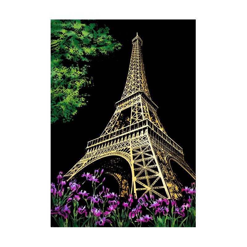 Скретч-картина YUELU M1-А05 Paris Скретч-картина YUELU M1-А05 Paris
