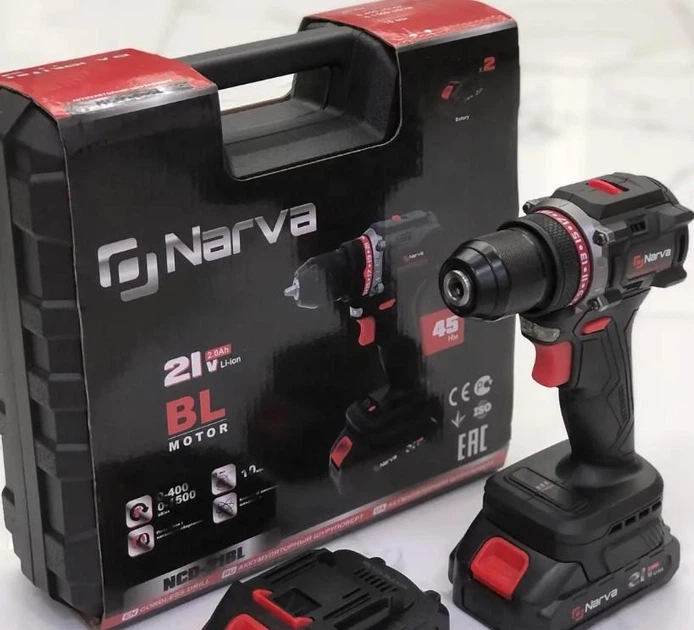 Шуруповерт аккумуляторный Narva NCD-21BL