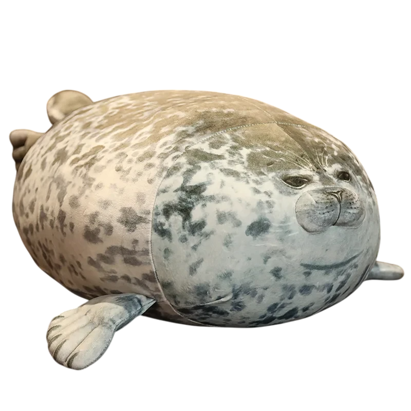 Мягкая игрушка подушка-обнимашка антистресс Тюлень 20 см (А774)