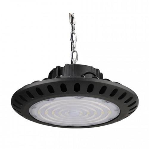 Светильник подвесной влагозащищенный LED 200W 6400K 20000Lm 85-265V IP65 d-370 мм Черный (ARTEMIS-200)