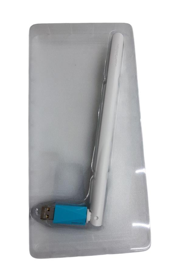 Wi-Fi приемник MERCURY USB 2,4 ГГц 150 Мбит/с адаптер для интернета (27288715) - фото 1