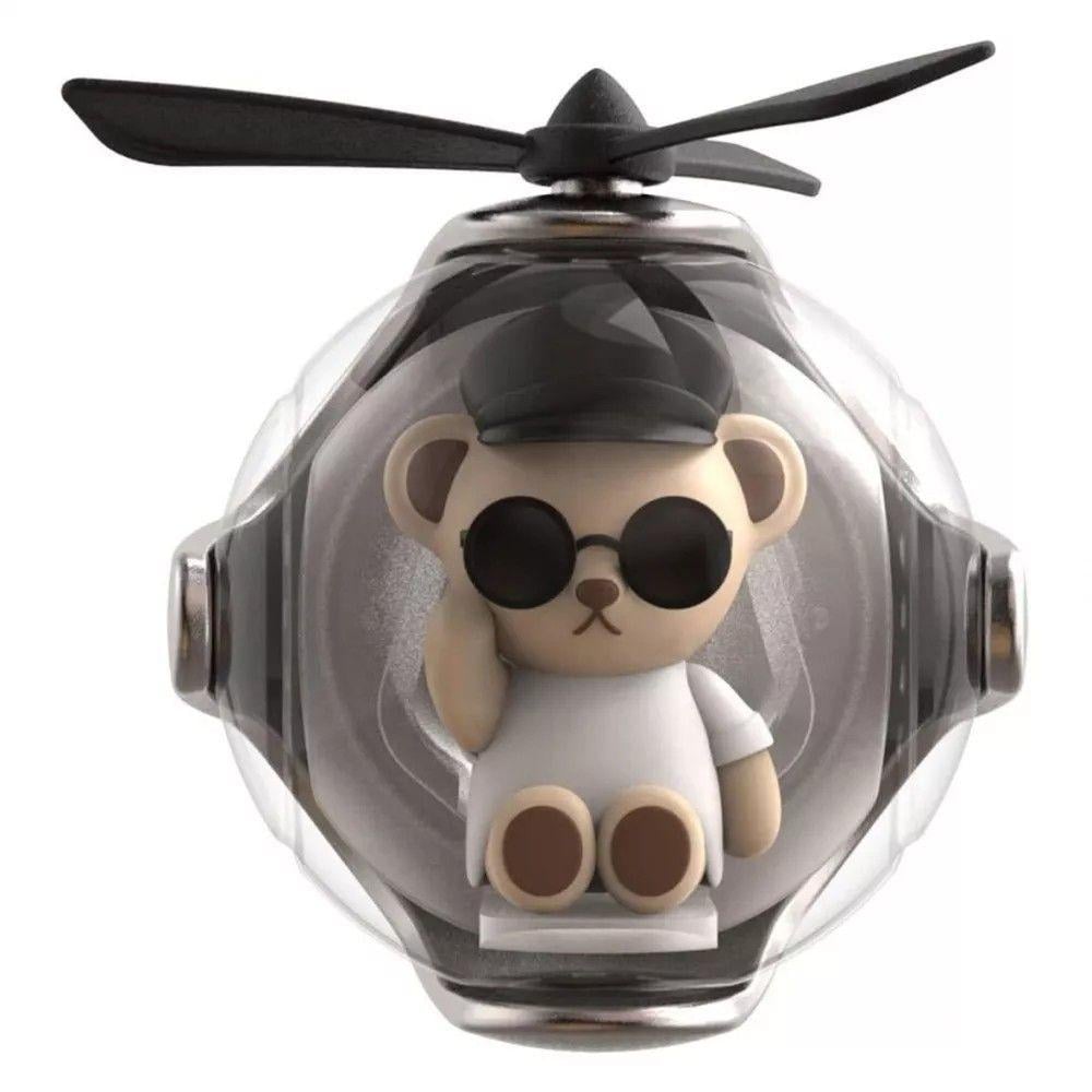 Освіжувач повітря Pilot Teddy Bear автомобільний з підсвічуванням Silver