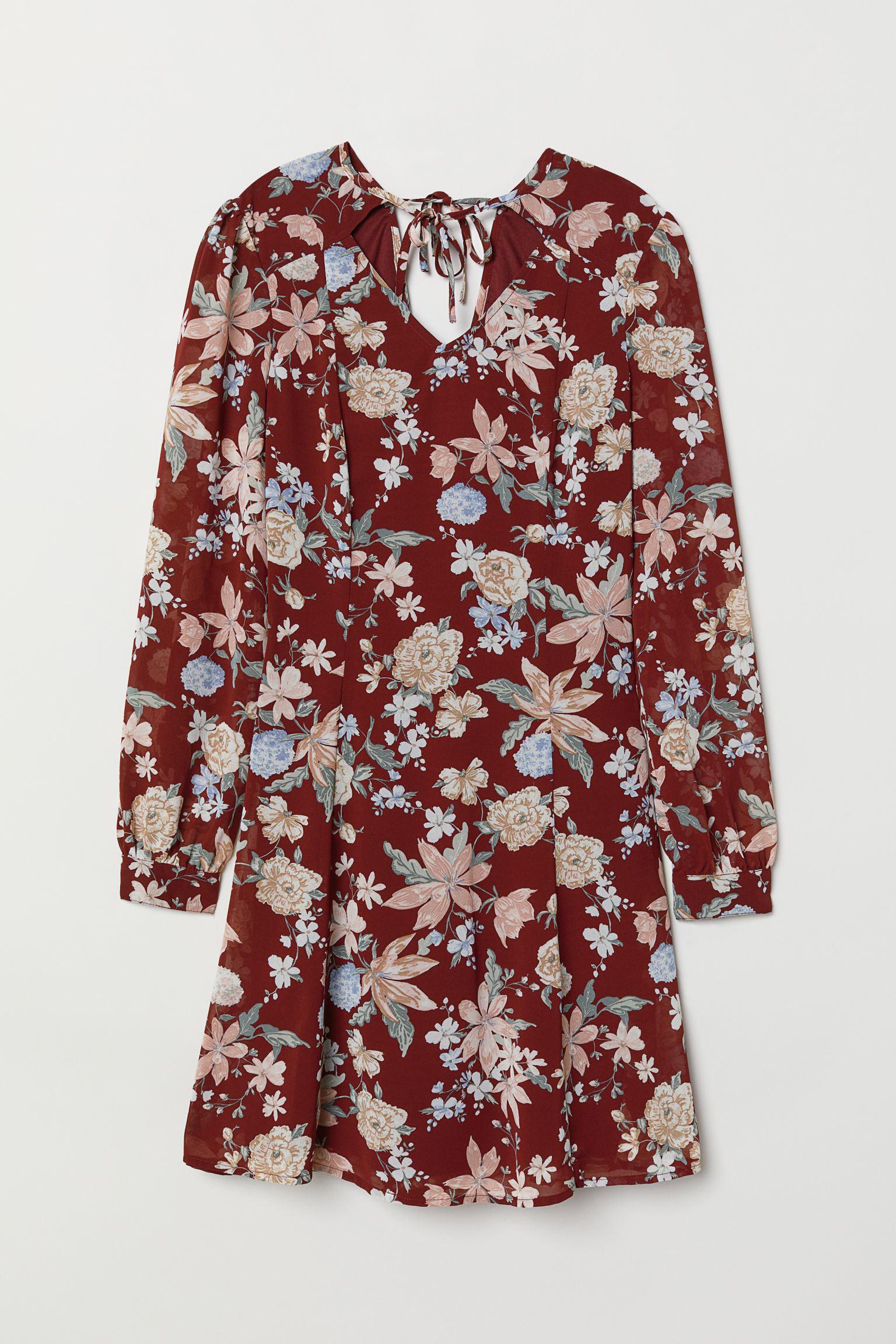 Сукня H&M Квіти р. 38 Бордовий (302673965) Сукня H&M Квіти р. 38 Бордовий (302673965)