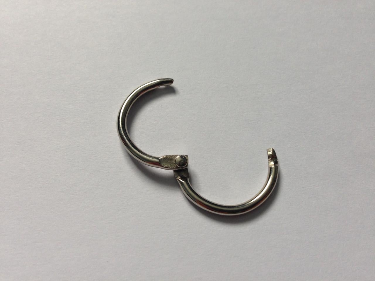 Кольцо для ключей самозажимное 35 мм Серебряный (42200937)