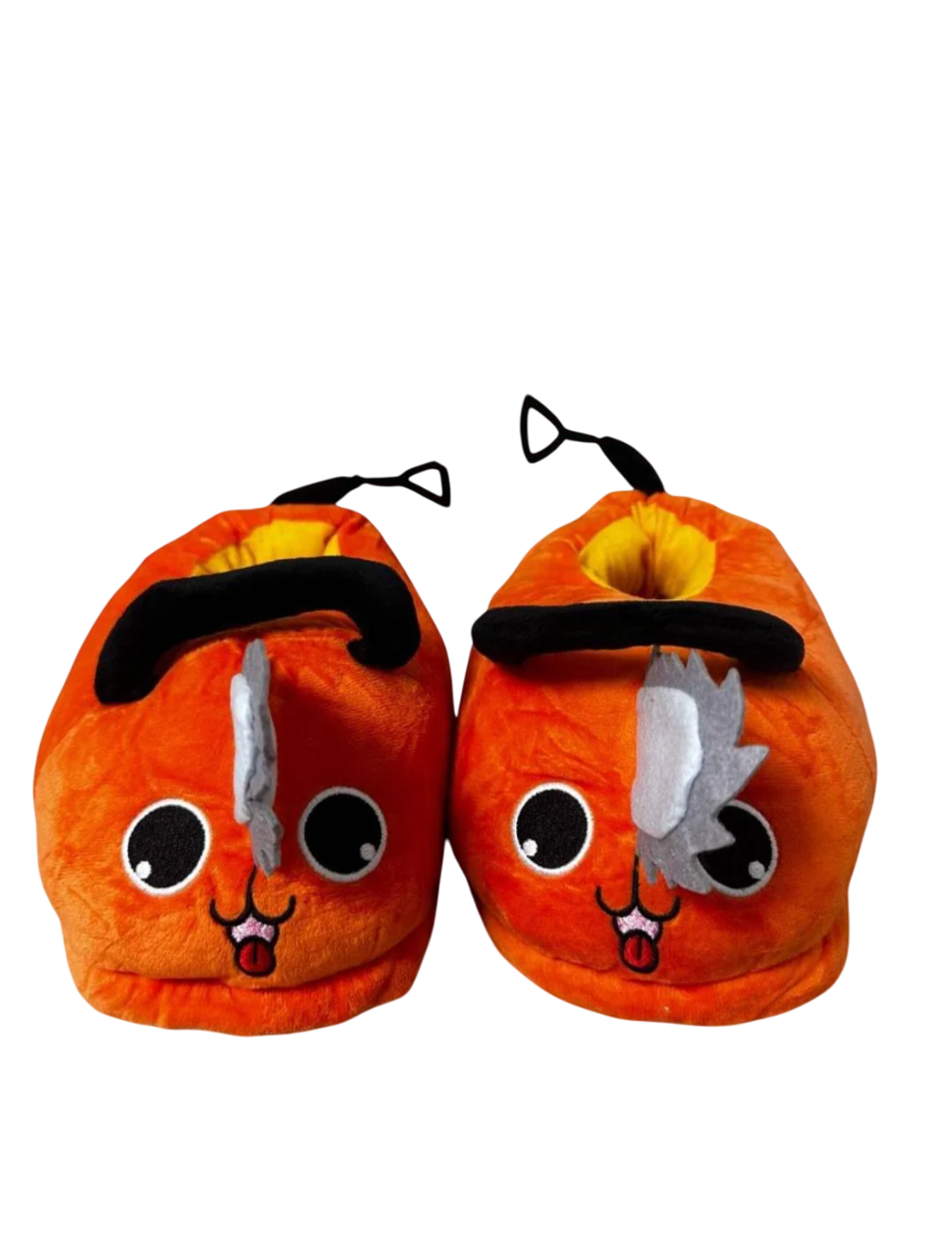 Тапочки домашние плюшевые Почита аниме р. 32-39 Оранжевый - фото 1 Тапочки домашние плюшевые Почита аниме р. 32-39 Оранжевый - фото 1