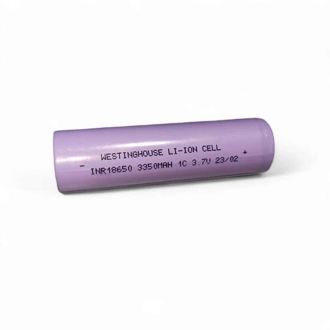 Аккумулятор Westinghouse INR 18650 Li-ion 3,7V 3350 mAh 6Ah 17х65 мм (102742)