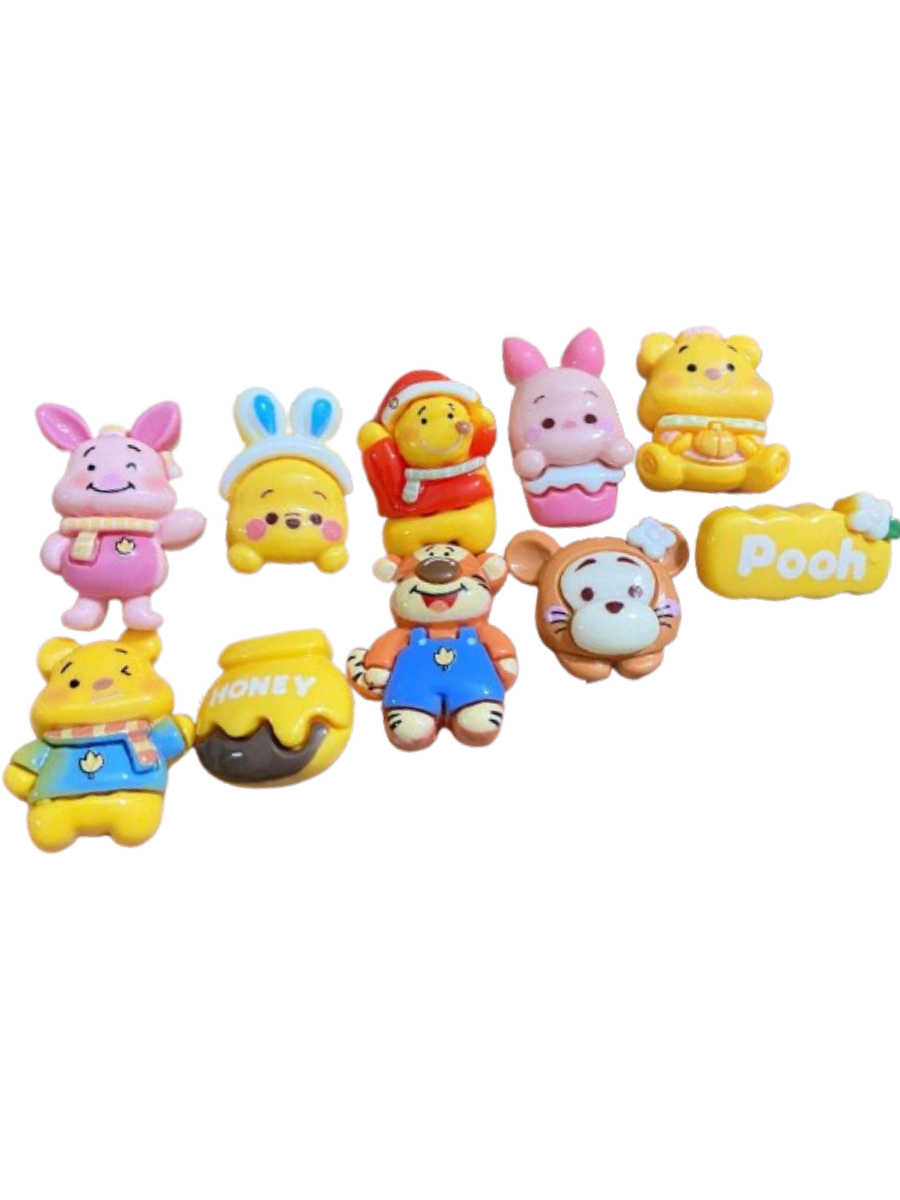 Наклейки 3D для детей Winnie the Pooh 10 шт. Наклейки 3D для детей Winnie the Pooh 10 шт.