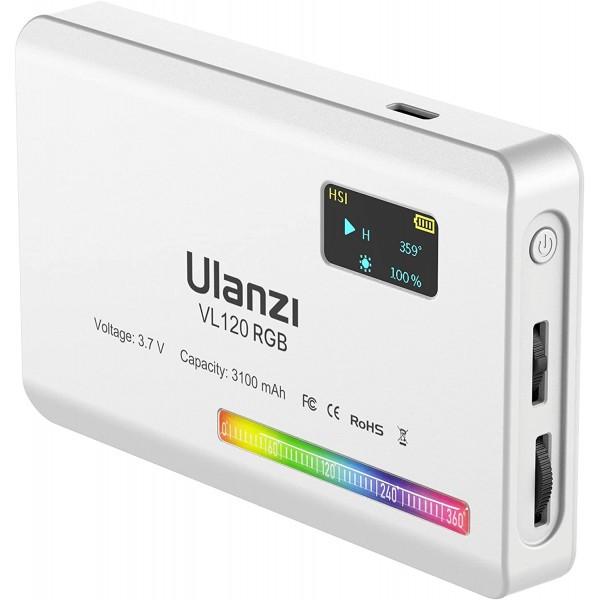 Накамерный свет Ulanzi VL120RGB RGB HUE 360 2500-9000 К White (1794381679)