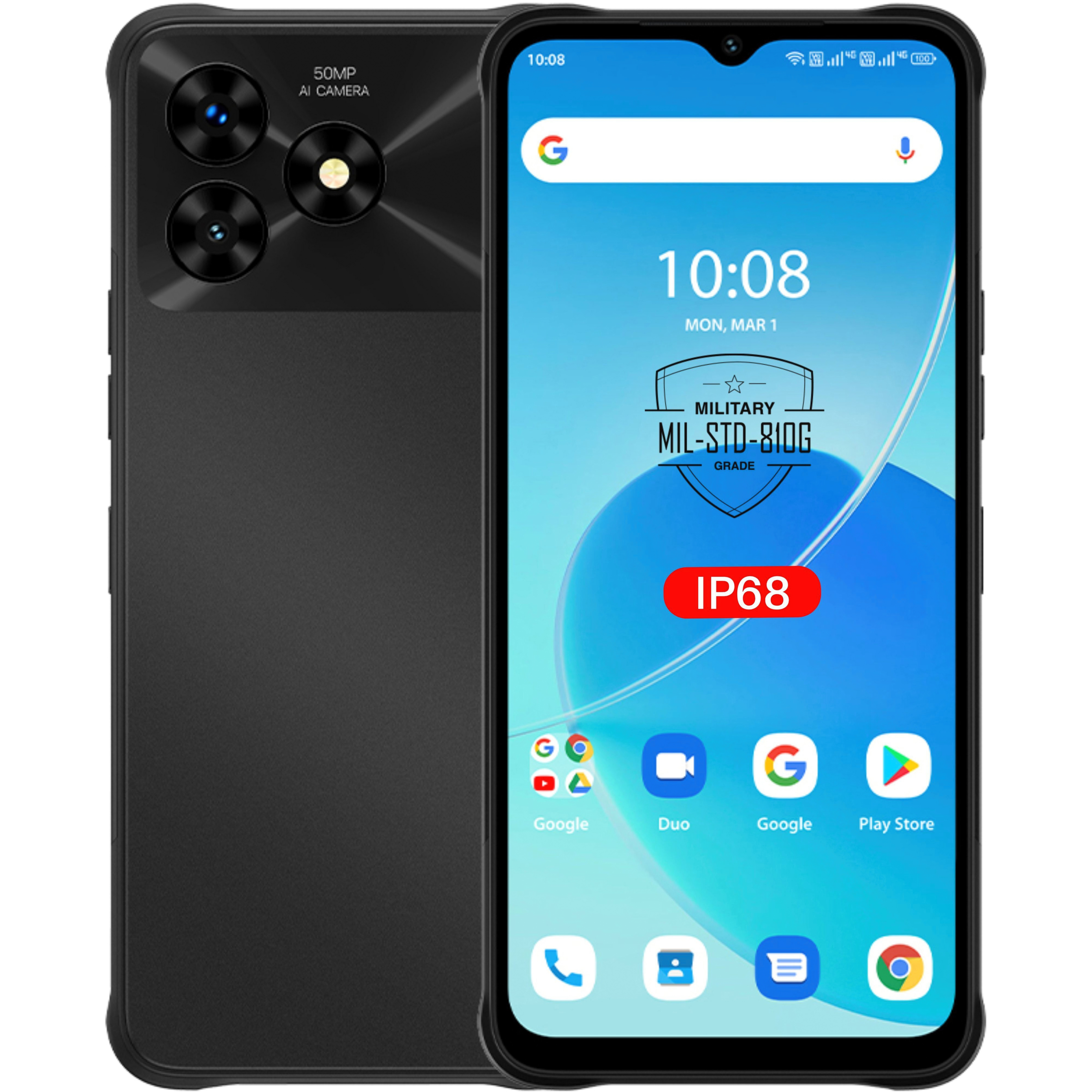 Смартфон Umidigi G5 Mecha 8/128Gb RP08 UA UCRF Graphite Black  (E02873) - фото 1