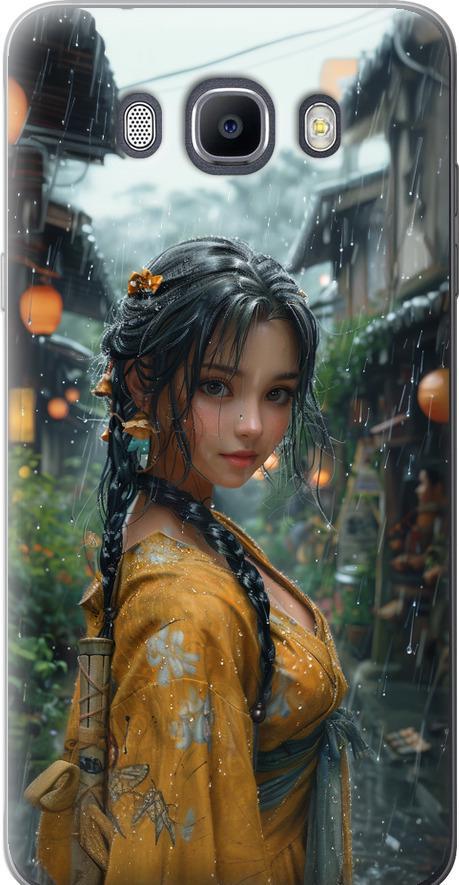 Чехол на Samsung Galaxy J7 (2016) J710F Anime-girl (6133u-263-42517)