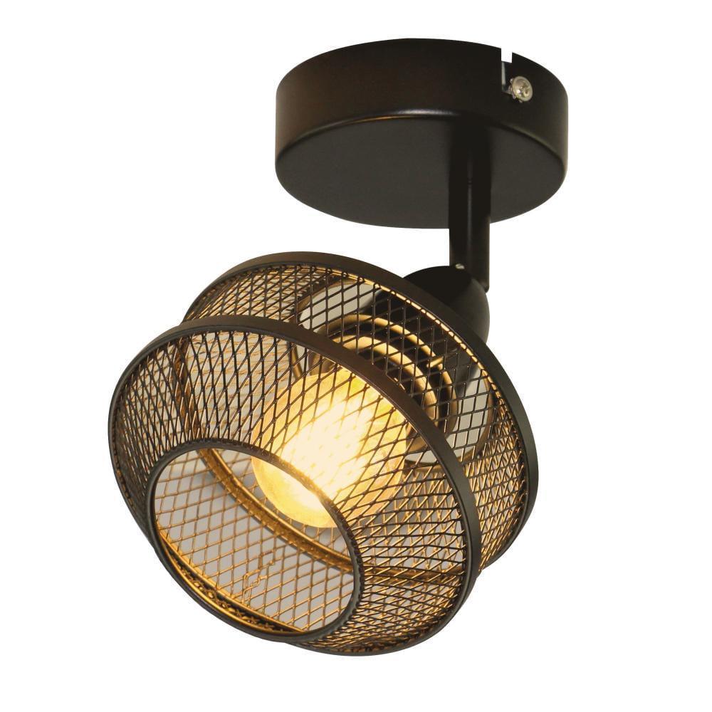 Світильник-спот одинарний Velmax V-TPL-SP006-1 35W E27 220V Чорний (28689099)