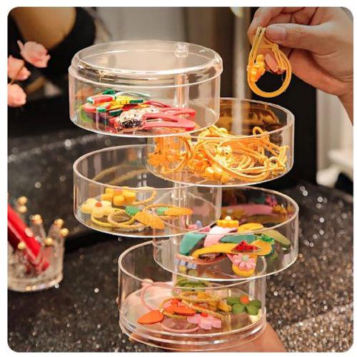 Органайзер для прикрас універсальний 5 ярусів 22x12x12 см (66299) - фото 3 Органайзер для прикрас універсальний 5 ярусів 22x12x12 см (66299) - фото 3