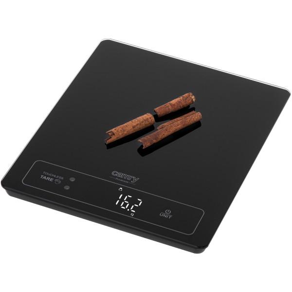 Ваги кухонні електронні Camry CR 3175 до 15 кг 3xAAA скляні з автовимкненням Black (CR3175B) - фото 4