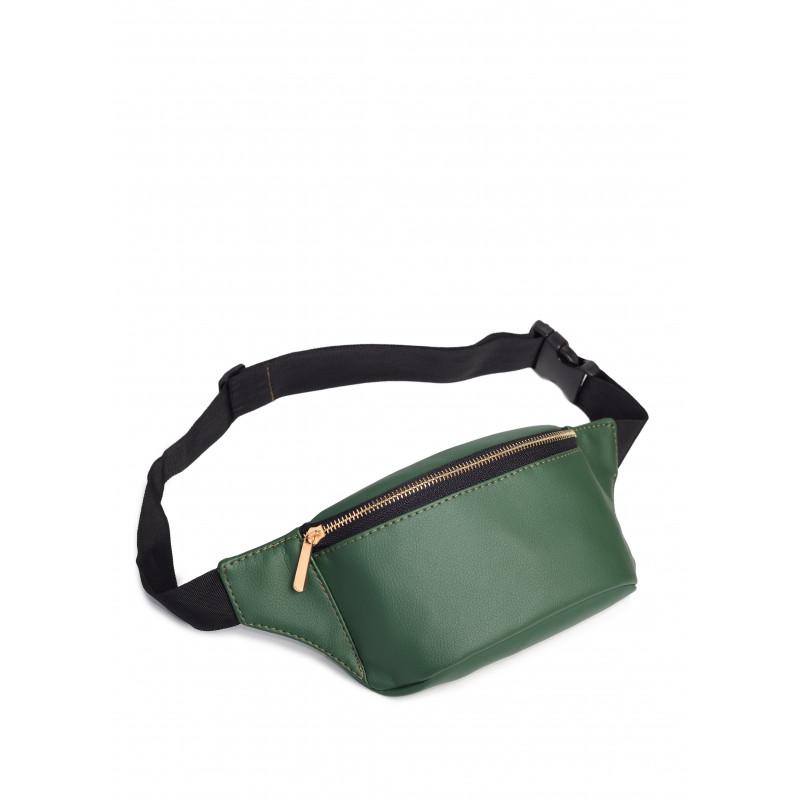 Сумка бананка на пояс Sambag Tirso MSG 31x12x5 см Зеленый