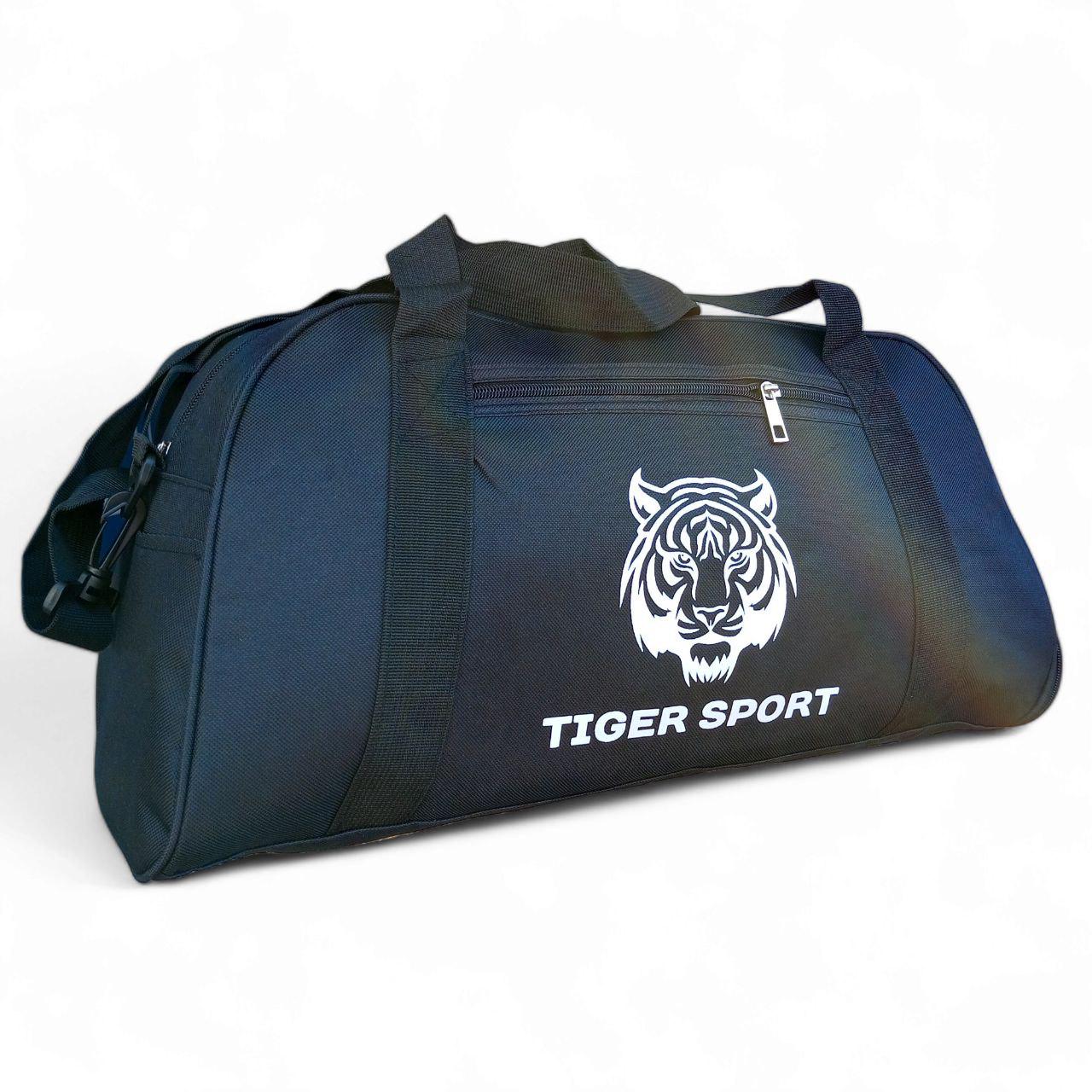 Сумка спортивна Tiger Sport 070624 із відділенням для взуття Синій (160215с) - фото 2