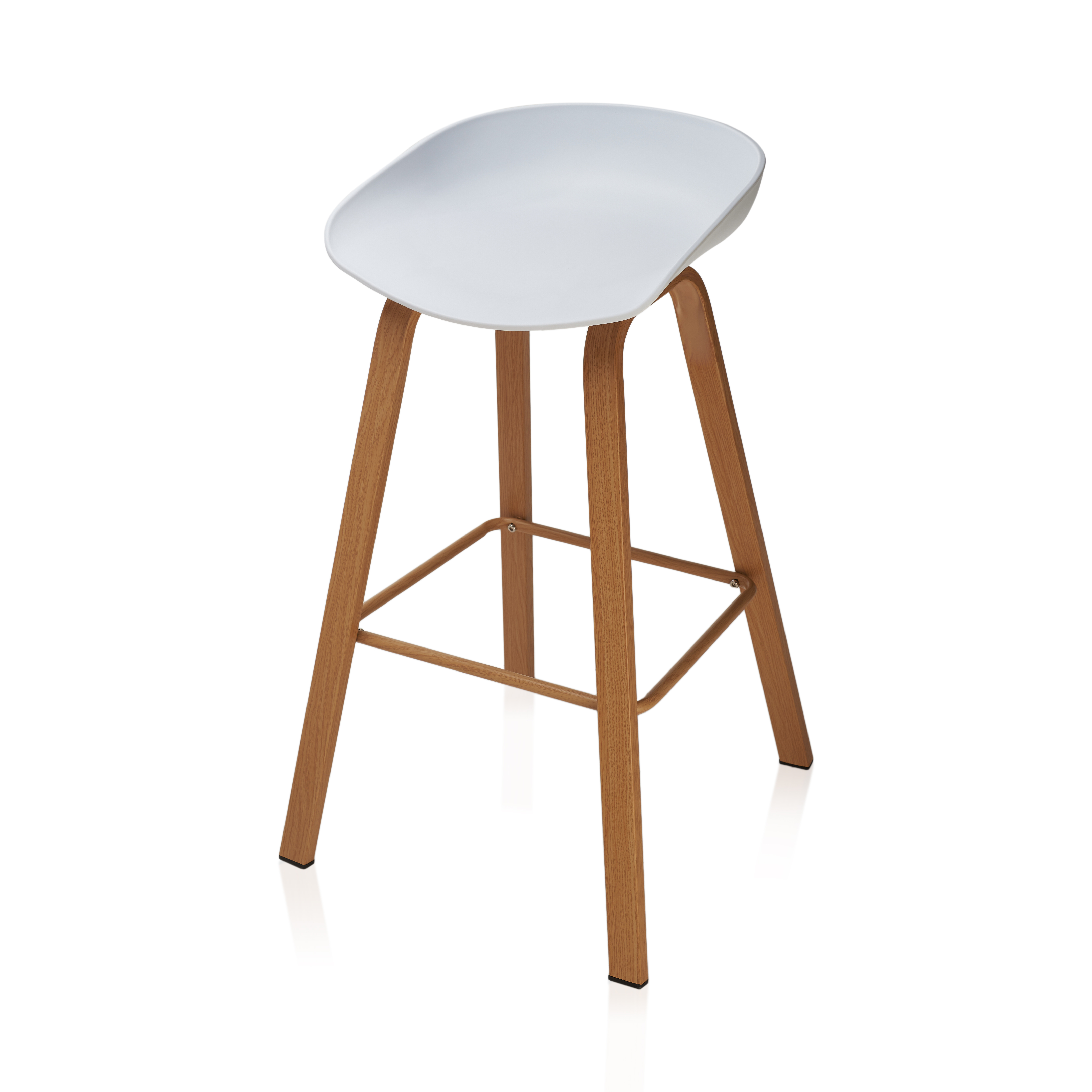 Стул барный Homart BC-007W Белый (9300) - фото 5 Стул барный Homart BC-007W Белый (9300) - фото 5