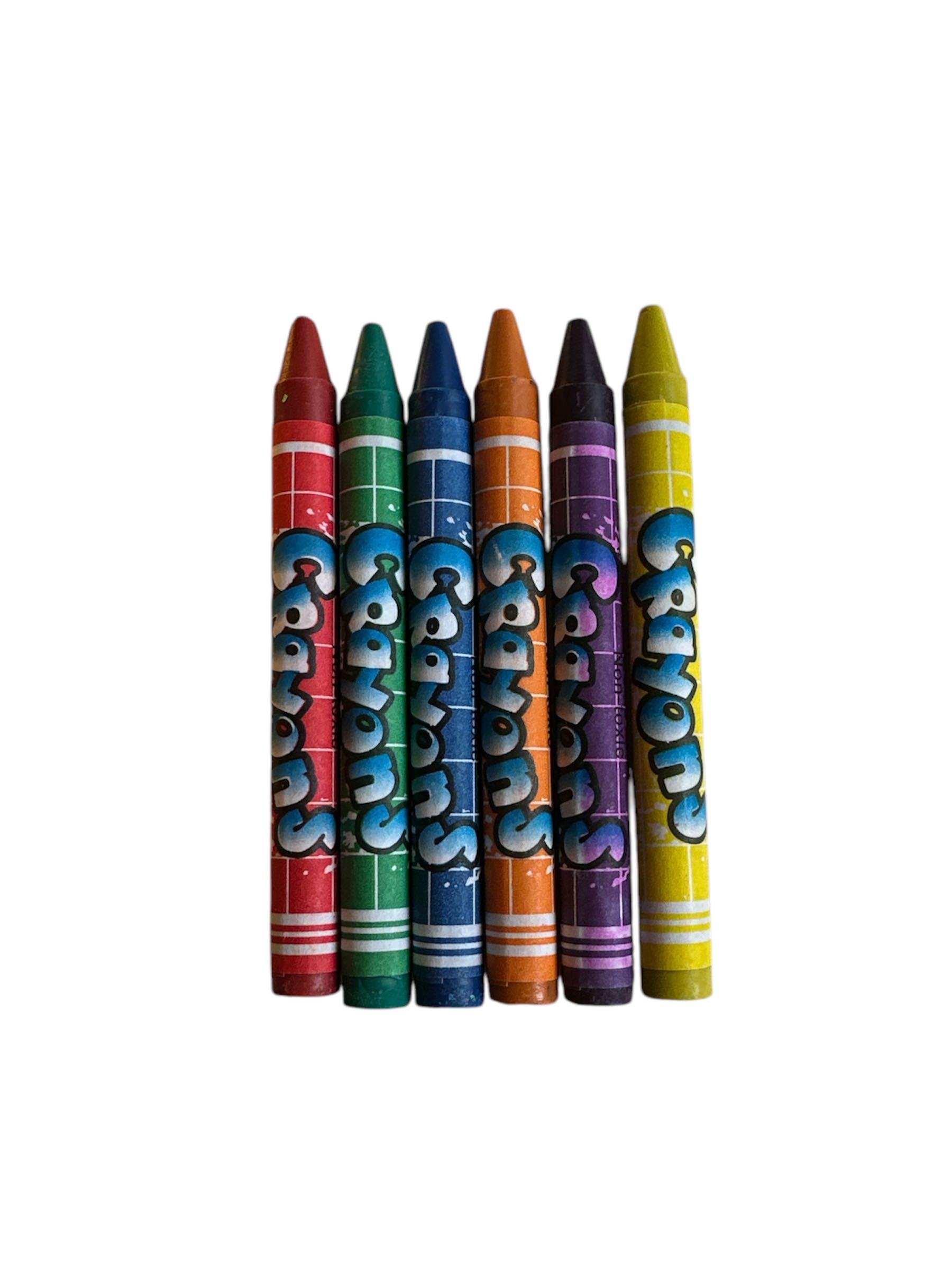 Карандаши восковые Crayons 6 цветов (26216201) - фото 3 Карандаши восковые Crayons 6 цветов (26216201) - фото 3