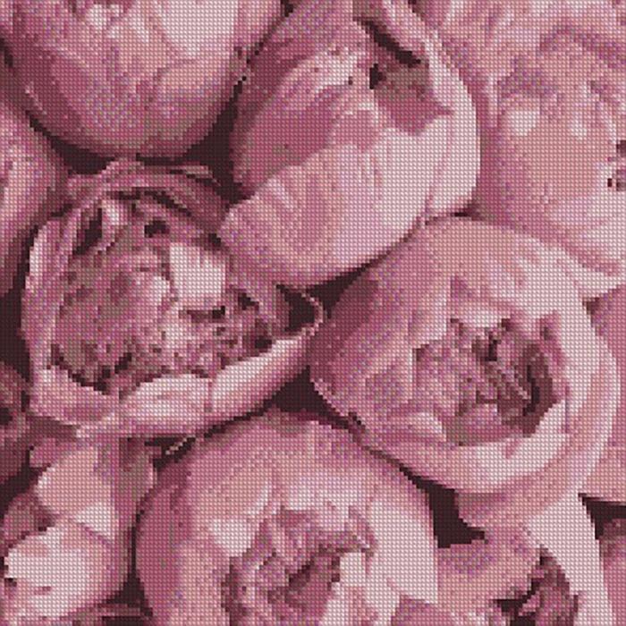 Алмазная мозаика Идейка Весенние эмоции 40x40 см (AMO7016)