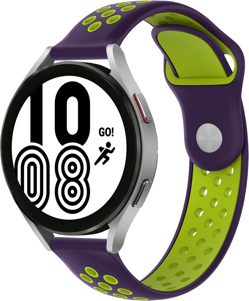 Ремінець Sport для Galaxy Watch 4 44 мм Violet Green (23500-21)